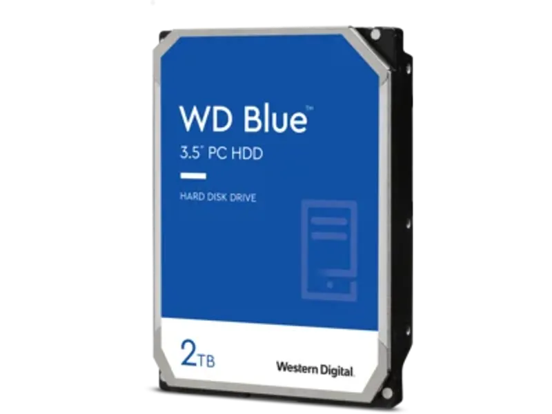 Disco Duro Western Digital Blue 2TB: 3.5", SATA III, 5400 RPM