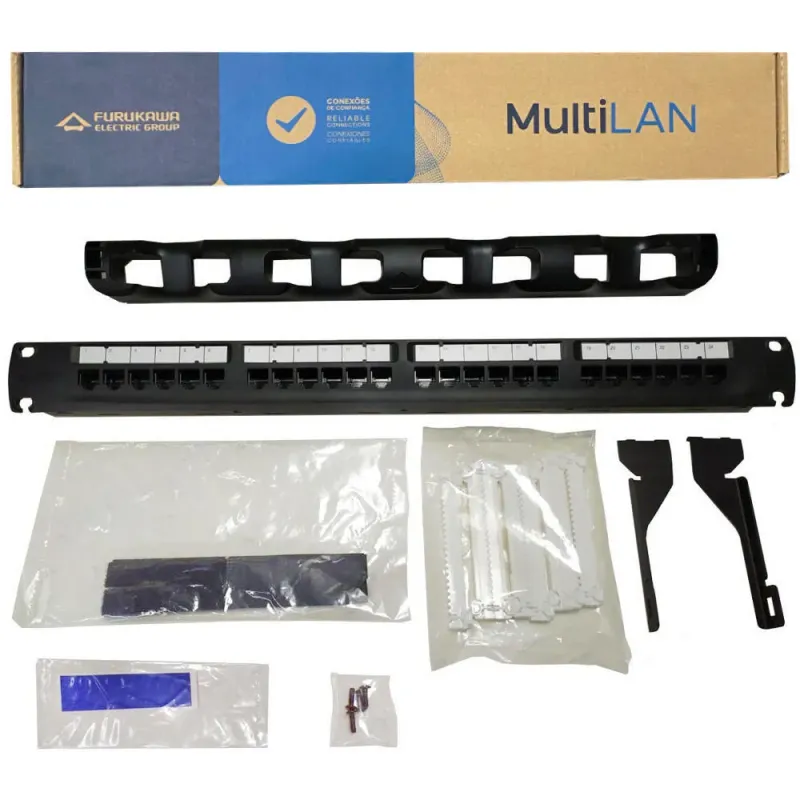 Patch panel 24p cat6 modular multilan (35…