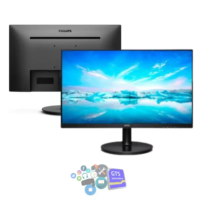 Monitor 27" Philips 272V8La/55 Fhd Va/Hdmi/…