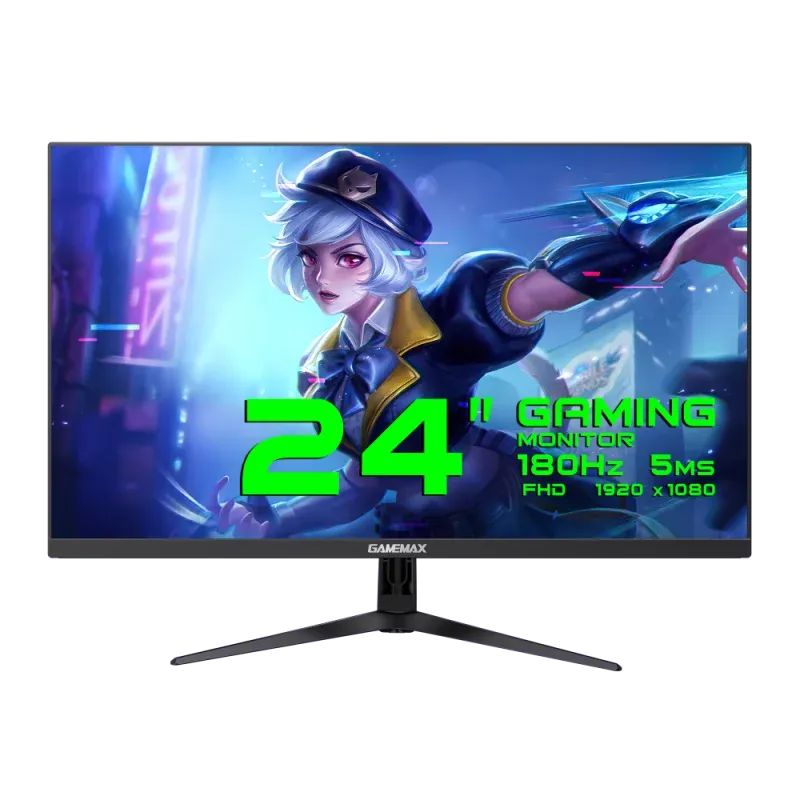 Monitor GameMax GMX24F180 24” IPS FHD 180Hz HDMI DisplayPort