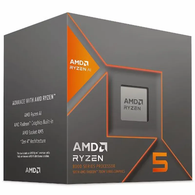 MICRO AMD RYZEN 5 8600G C/VIDEO C/COOLER AM5