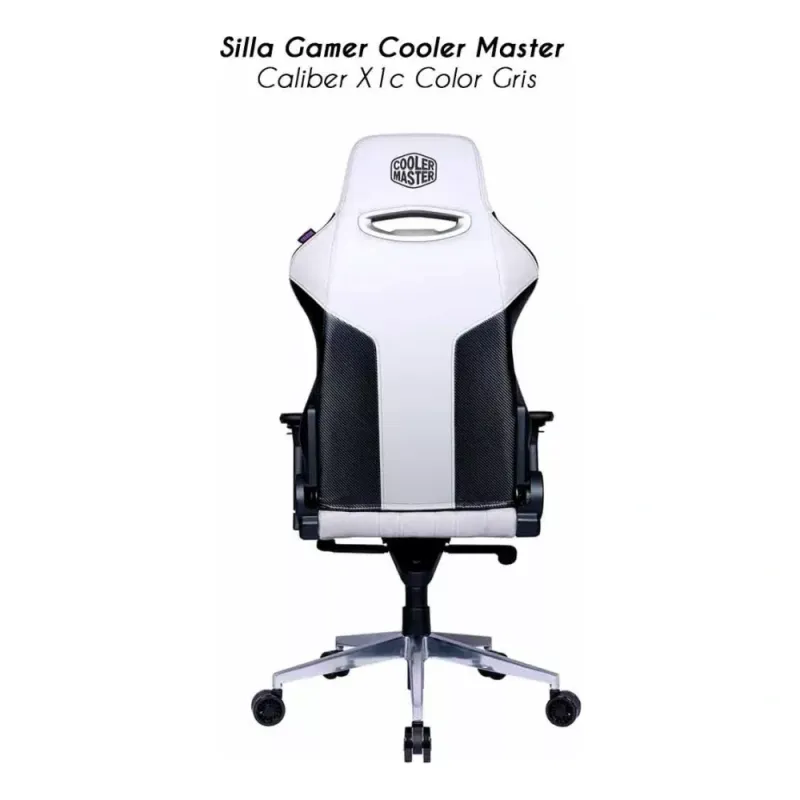 Silla Gamer Cooler Master Caliber X1C Gris: Ergonómica, Reclinab
