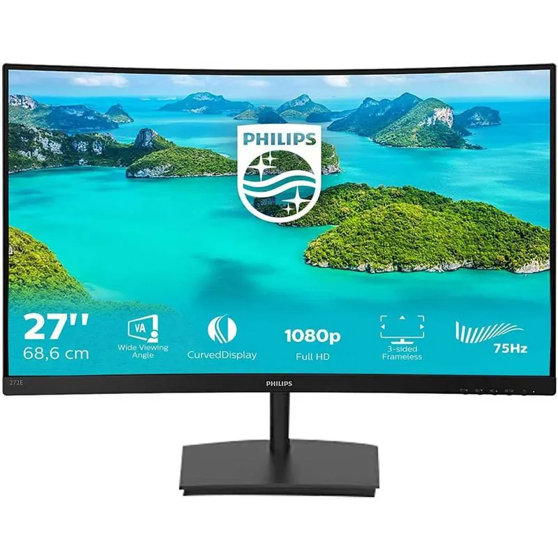 Monitor Philips 27'' 271E1SCA Full HD Curvo - Digify