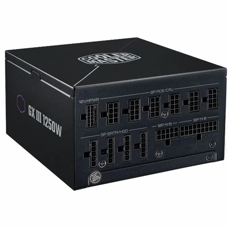 FUENTE 1250W COOLERMASTER GX3 80 PLUS GOLD FULL MODULAR