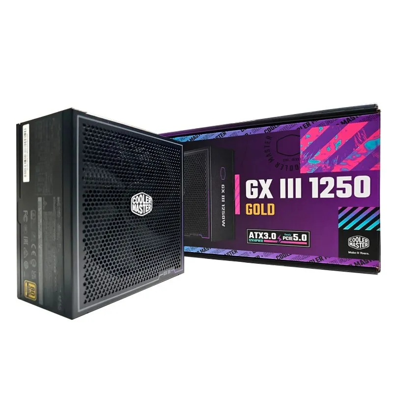 Fuente Certificada Cooler Master 1250W GX III 80 Plus …