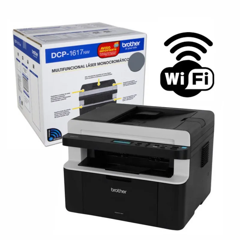 Impresora Brother Multifuncion Laser Wi-fi DCP-1617NW Im…