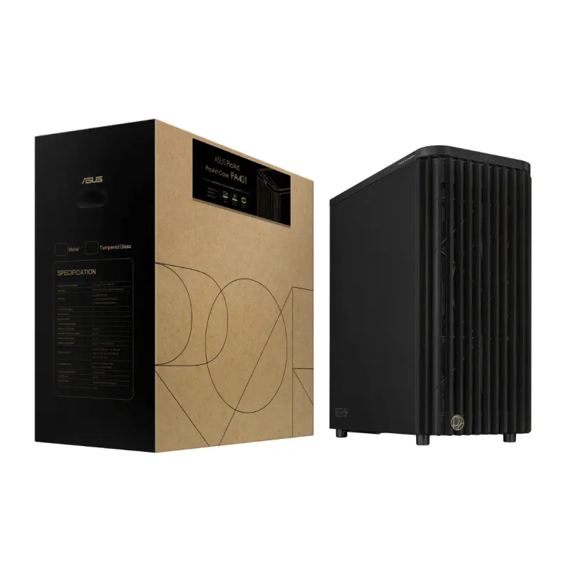 ASUS ProArt PA401 Wood Edition Metal Panel PWM ATX PC Case …