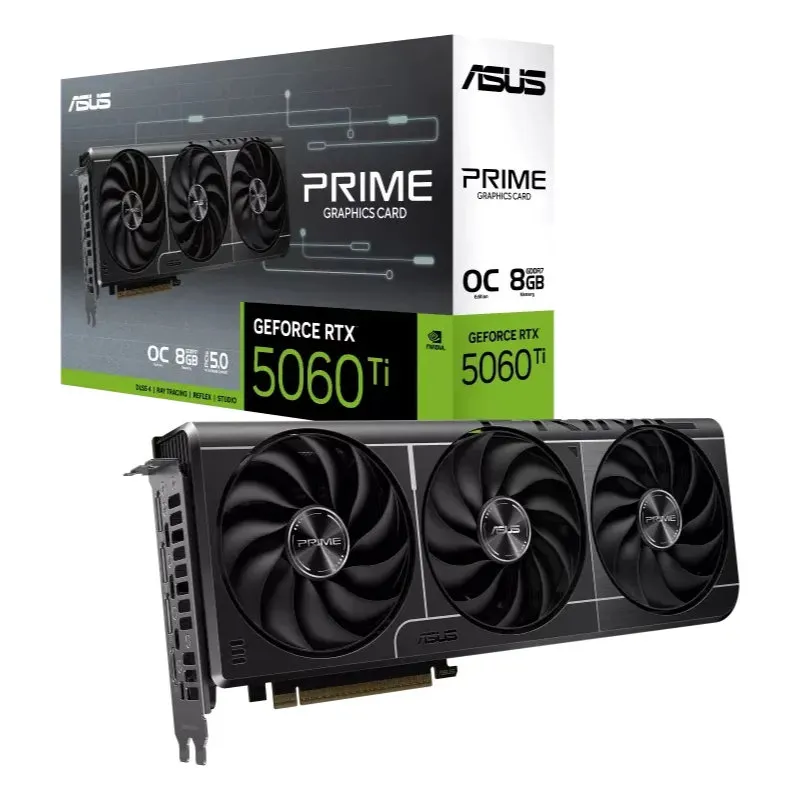 Placa de Video ASUS RTX 5060 Ti 8GB PRIME OC GDDR7