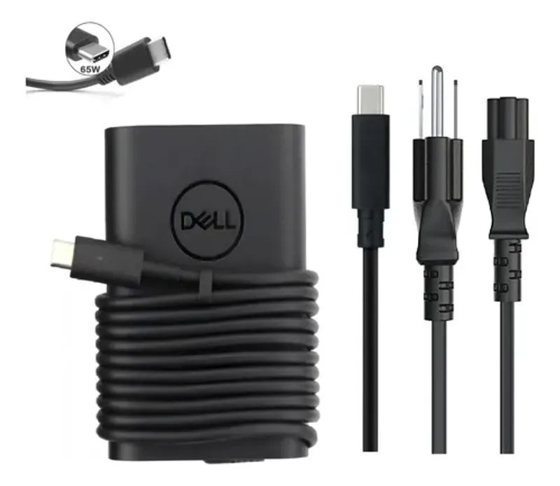 Cargador Original Dell 65w Usb Tipo-c 5v/9v/15v/20v=3a/3.25a …