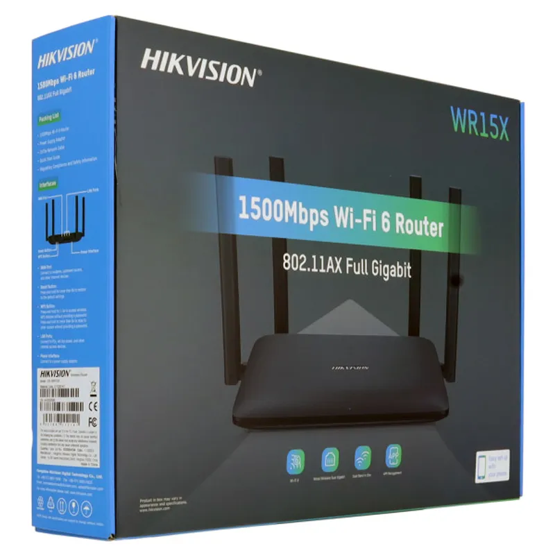 Router Wifi DS-3WR15X FULL GIGABIT WIFI 6 1500Mbps …