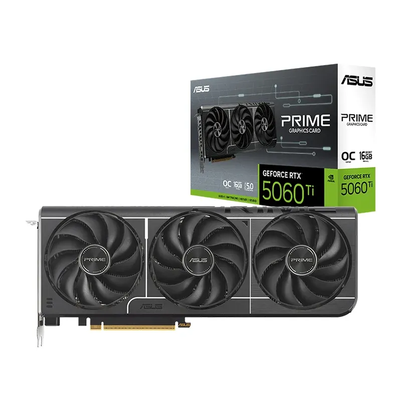 VGA 8GB RTX 5060 TI ASUS PRIME OC GDDR7 - Max Tecno