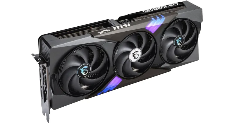 MSI GeForce RTX 5080 GAMING TRIO OC Graphics Card G5080-16GTC