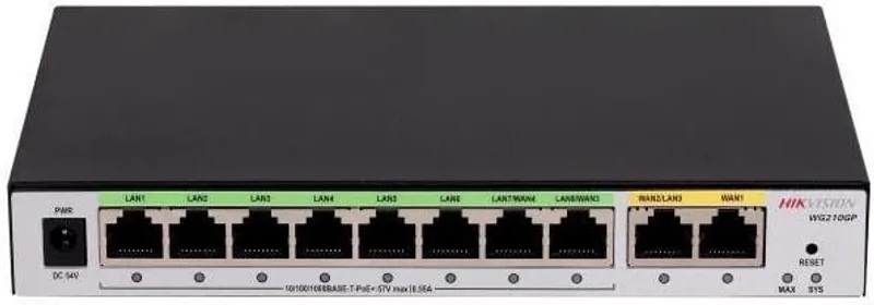 DS-3WG210GP-SI | Hikvision 10 Port PoE AC Router | WCCTV