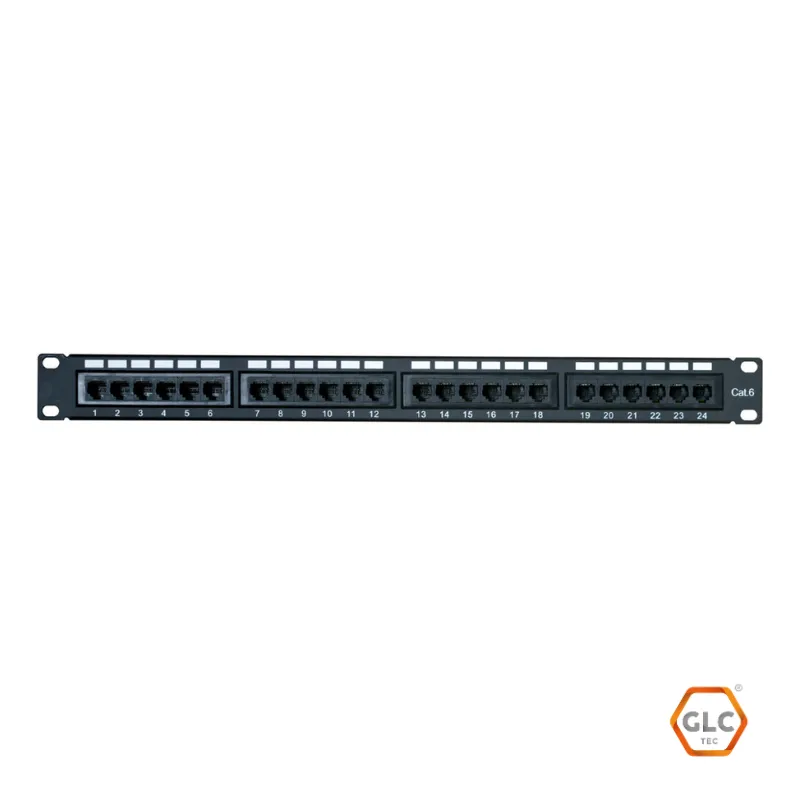 Patch Pannel 24Ports Cat 6 P/ Krone/110