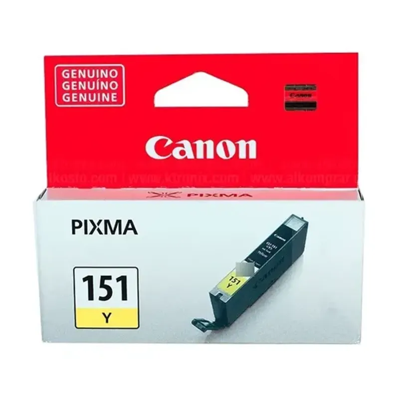 Canon Cartucho De Tinta Cli-151 Y Yello…