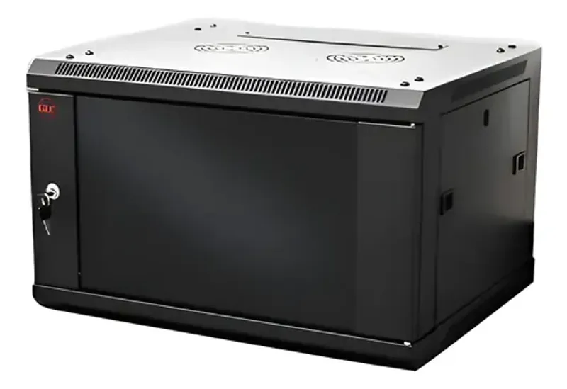 Rack Mural Glc 12 Unidades 19 Pulgadas 500mm Desarmado - Negro ...
