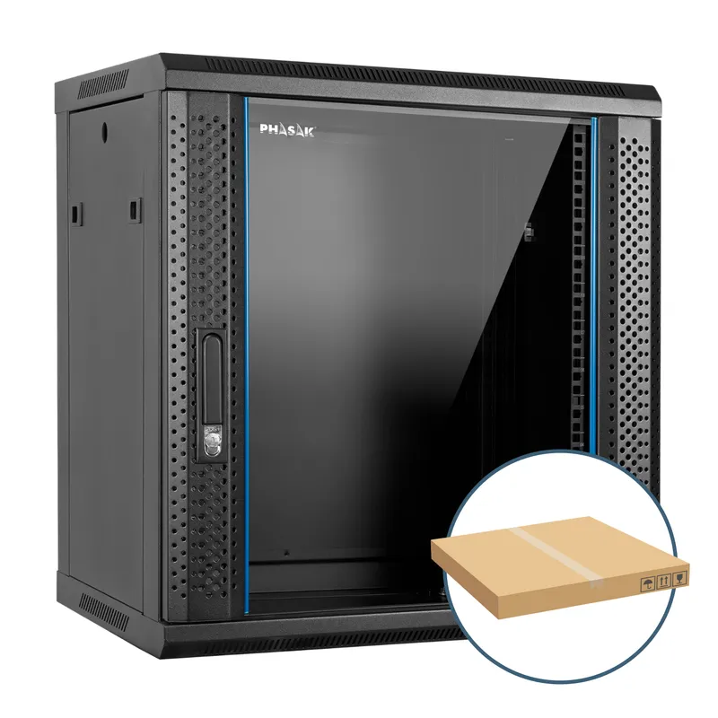 Rack mural 19" Phasak Pro 12U 600x450 Desmontado - …
