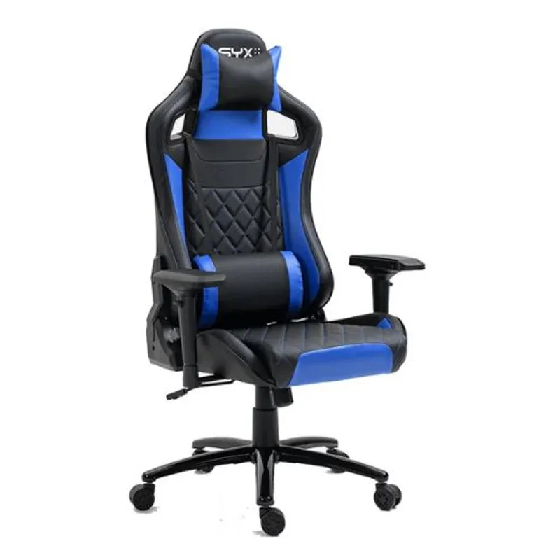 Silla Gamer Syx Ch-451 Bl Azul Negro