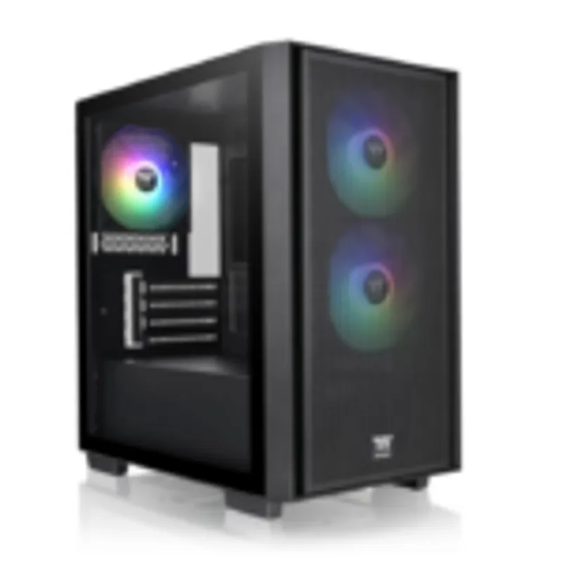CAJA THERMALTAKE VERSA H16 TG ARGB M-ATX + FUENTE THERMALTAKE 650W - Imagen 3