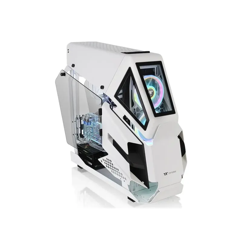 GABINETE GAMER THERMALTAKE AH T600 WHITE GLASS (FULL TOWER)