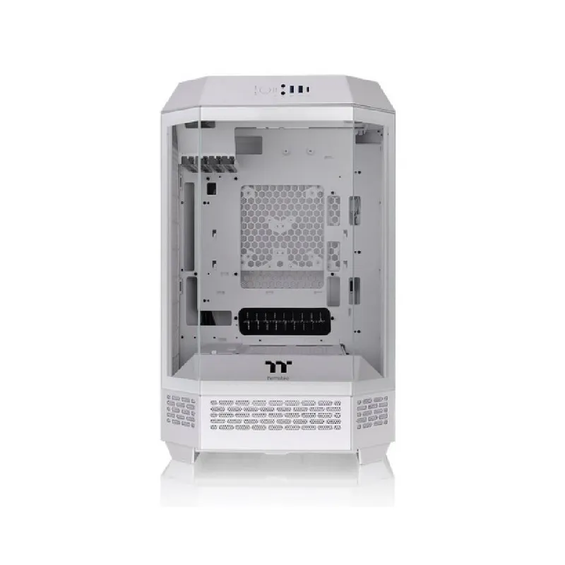 GABINETE TT THE TOWER 300 MID-TOWER TG X3 FAN X2 SNOW WHITE