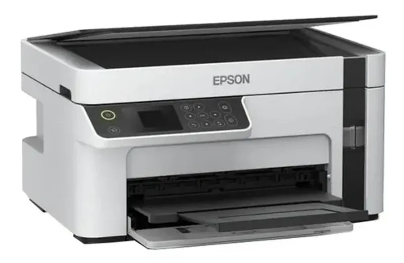 Impresora Multifunción Epson Ecotank M2120 Con Wifi Color Blanco/Negro