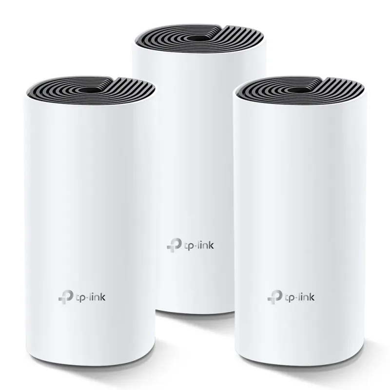 Sistema Wi-Fi Mesh TP-Link Deco E4 (3-Pack) AC1200