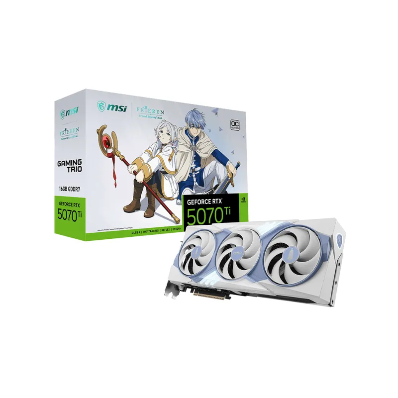 VGA MSI GeForce RTX 5070 Ti 16GB GDDR7 FRIEREN EDITION OC