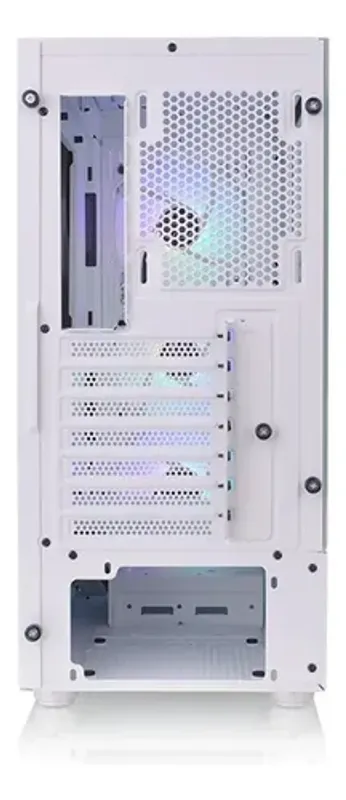 Gabinete Gamer Thermaltake S200 Tg Snow Argb Mid Tower
