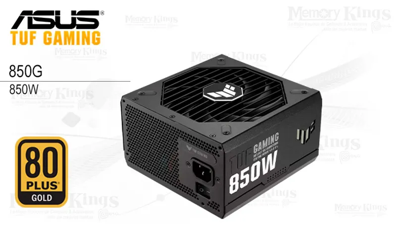 FUENTE 850W 80 plus GOLD ASUS TUF GAMING 850G