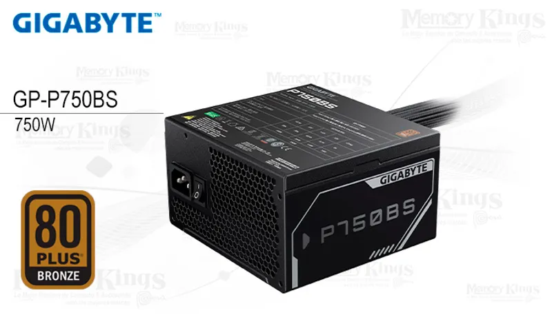 FUENTE 750W 80 plus BRONZE GIGABYTE GP-P750BS