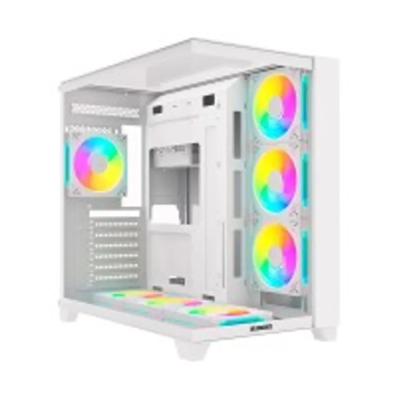 GABINETE ARKHAM MINOR WHITE 7 FAN ARGB