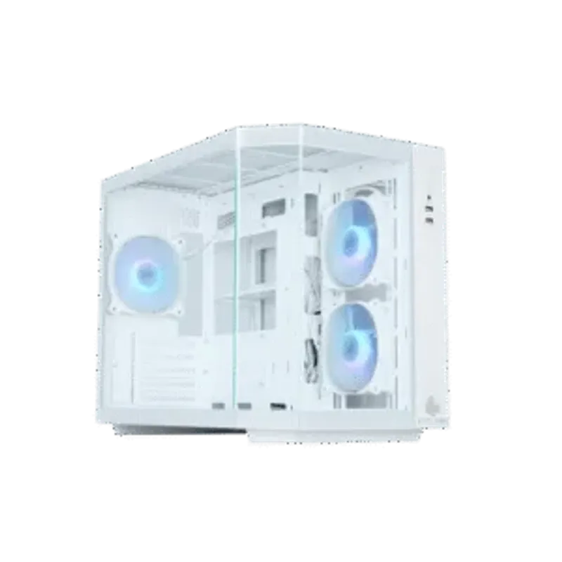 GABINETE EVOLABS PRIMACY WHITE * 3 FANS ARGB