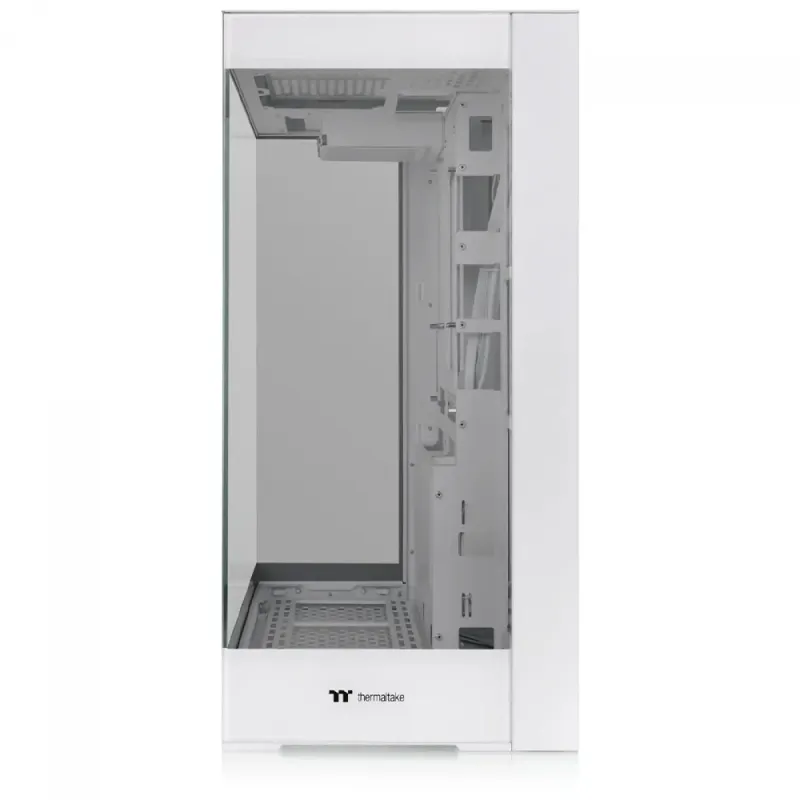 Gabinete Gamer Thermaltake CTE E550 TG Snow, Mid Tower, Vidro Temperado, E-ATX, Sem Fonte, Sem Fans, Branco, CA-1Z8-00M6WN-00