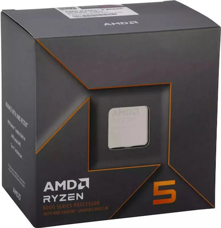 AMD Ryzen 5 8500G 3.5GHz Επεξεργαστής 6 Πυρήνων για Socket AM5 σε Κουτί με Ψύκτρα