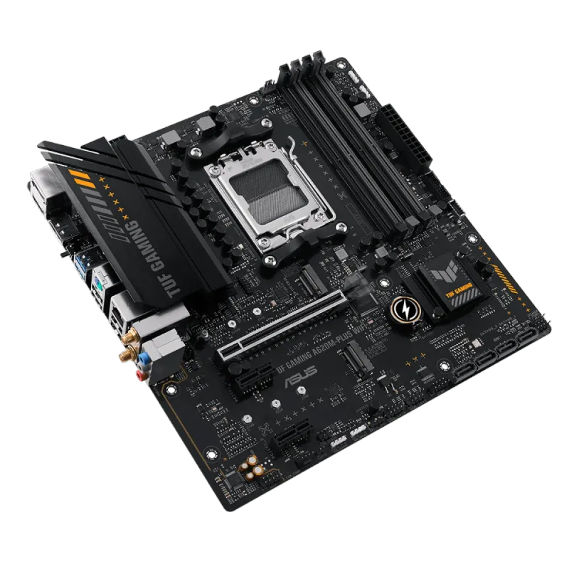 Placa Mãe Asus TUF Gaming A620M-PLUS WIFI, Chipset A620, AMD AM5, m-ATX, DDR5, 90MB1F00-M0EAY0