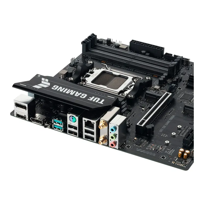 Placa Mãe ASUS TUF GAMING A620AM-PLUS WIFI, AMD AM5 , m-ATX, DDR5, Wi-fi6 - 90MB1MZ0-M0EAY0