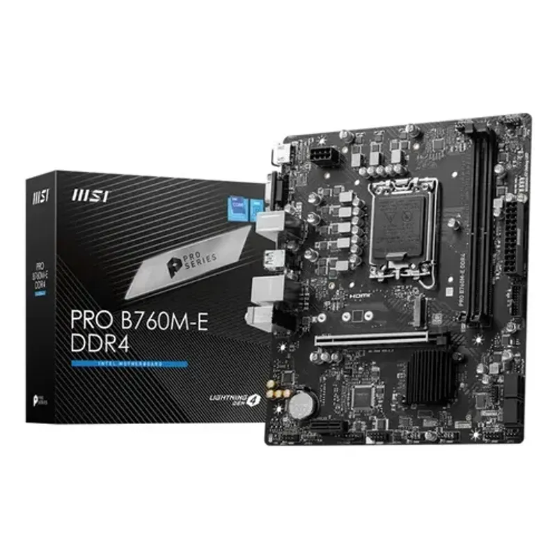 MB MSI S1700 PRO B760M-P DDR4 BOX M-ATX