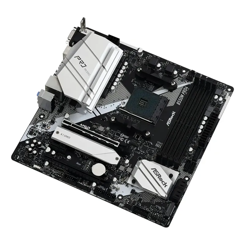 Tarjeta Madre As Rock B550m Pro4 Micro Atx S-am4 Ddr4 Hdm /v