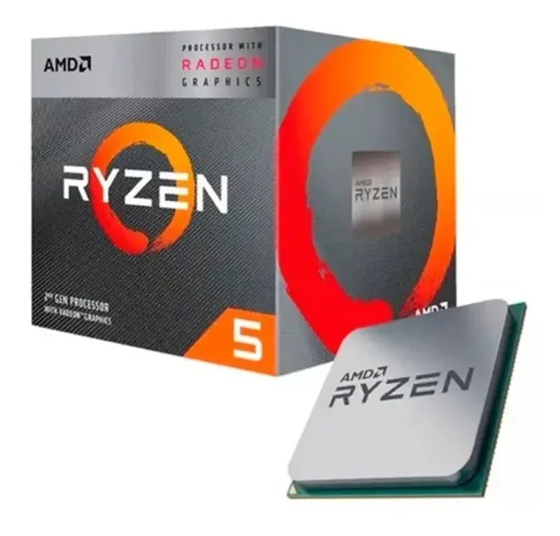 Micro Procesador Amd Ryzen 5 3400g Am4 3.7 Ghz 65w Pce