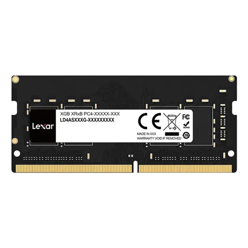 Memoria RAM Sodimm DDR4 16GB 3200MHz Lexar LD4AS016G-B3200GSST Notebook