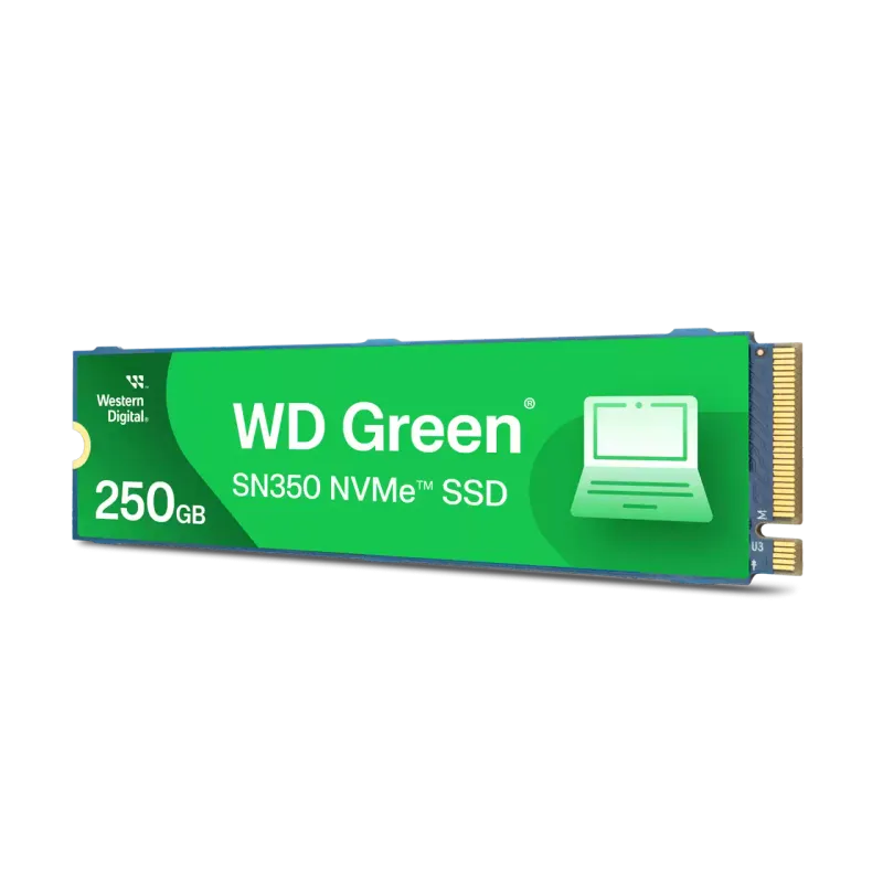 WD Green SN350 NVMe SSD 250GB Hero- Zoom Image