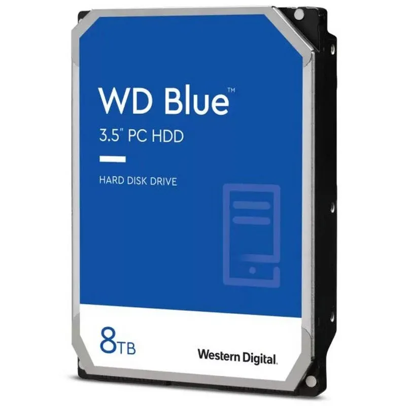 WD Blue 3.5" 8TB 5640RPM 256MB CMR SATA 3