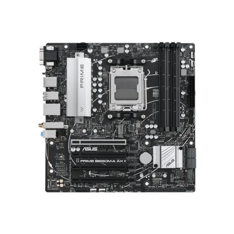 Asus Prime Gaming Desktop Motherboard - AMD B650 Chipset - Socket AM5 - Micro ATX (primeb650m-aaxii)