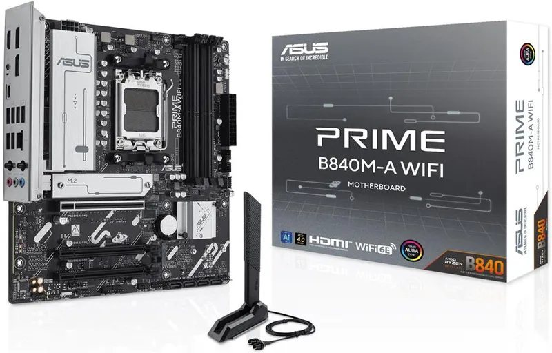 Motherboard Asus Prime B840m-a Wifi Ddr5 (am5)