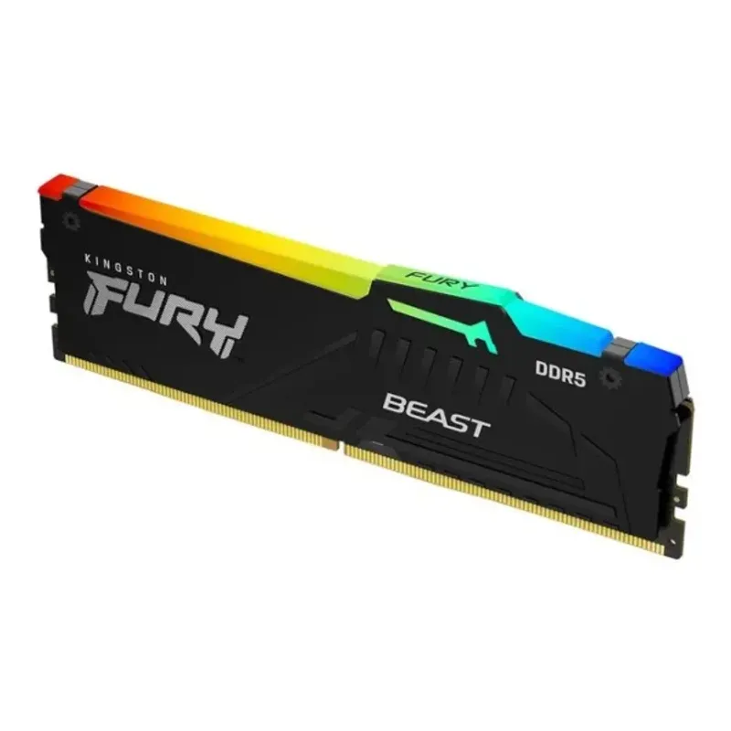 DDR5 16GB KINGSTON 5600MHZ FURY BEAST BLACK RGB