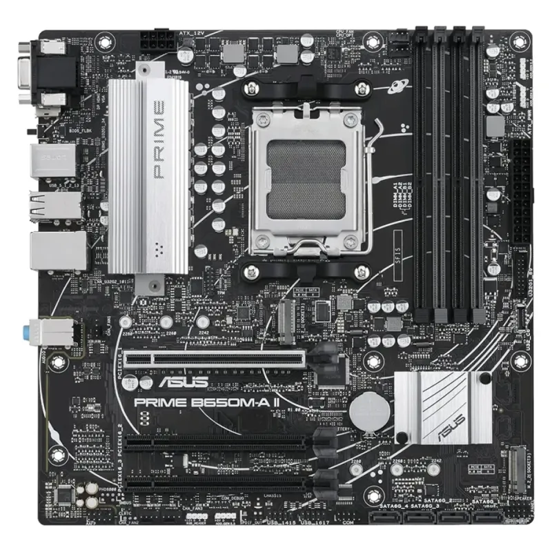 MOTHERBD ASUS AM5 PRIME B650M-A II BOX M-ATX - Imagen 2