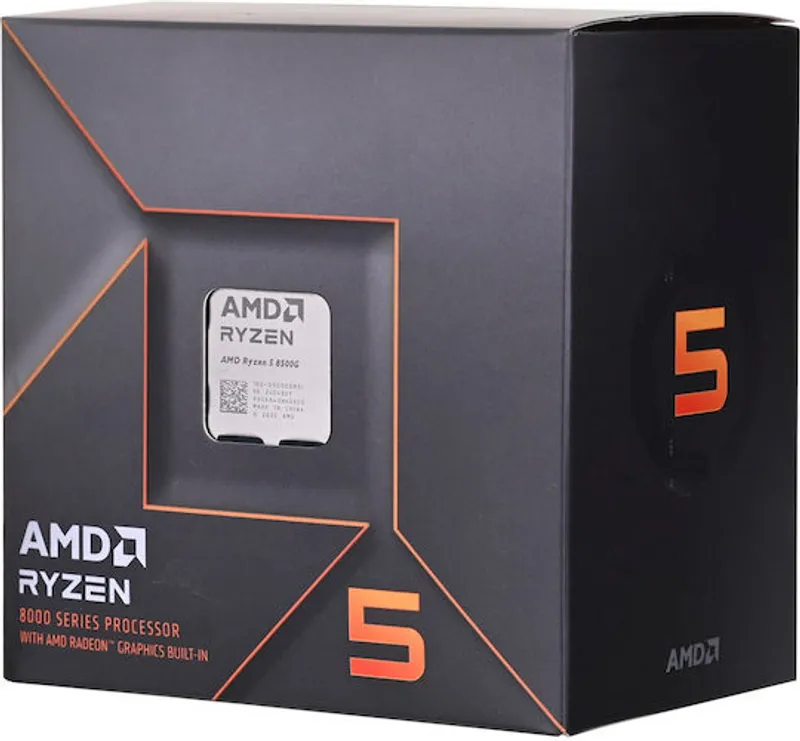 AMD Ryzen 5 8500G 3.5GHz Επεξεργαστής 6 Πυρήνων για Socket AM5 σε Κουτί με Ψύκτρα